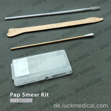 Einweg medizinische sterile gynäkologische Pap -Abstrich -Testkit